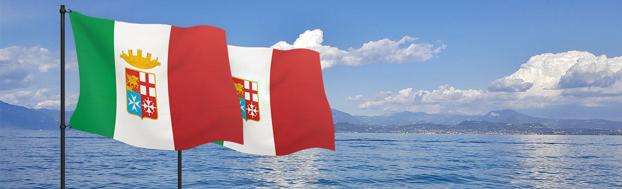 Differenza tra la bandiera della marina militare e quella mercantile