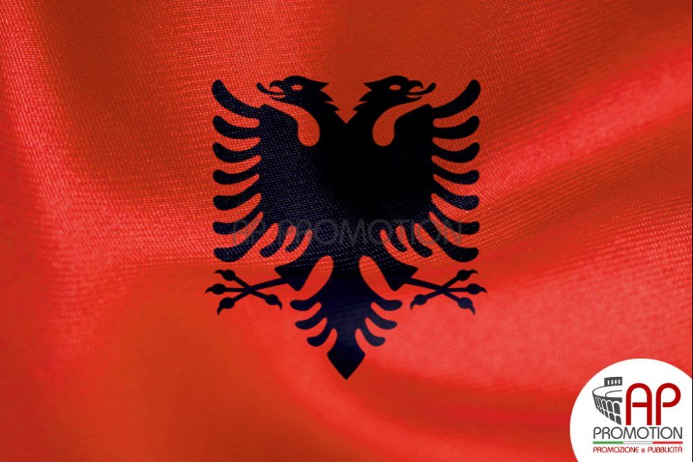 Vendita Bandiera Albania, Disponibile in più Misure