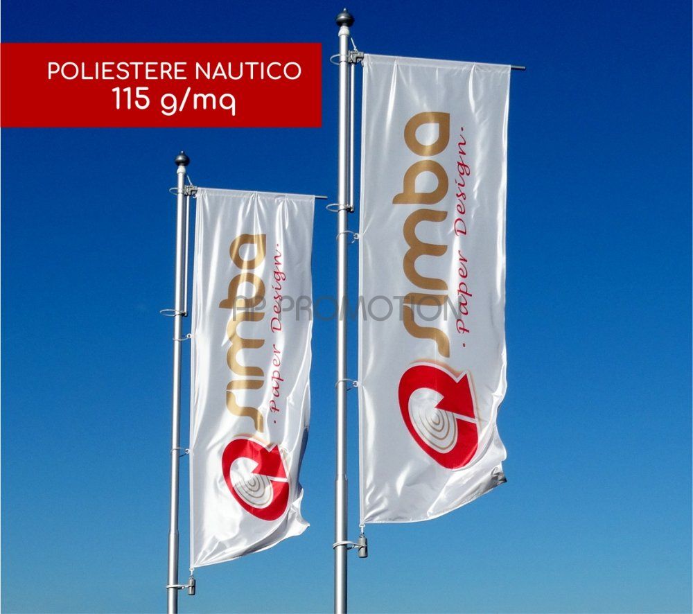 Bandiera Rumena stampata su poliestere nautico - AP Promotion